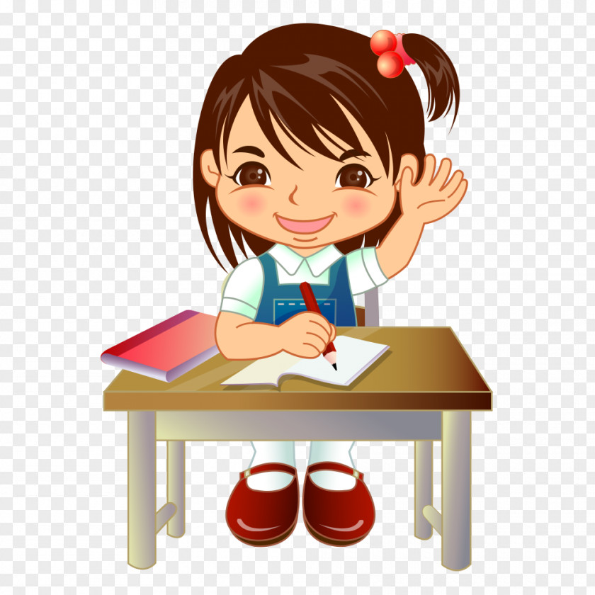 Student Drawing Illustration PNG