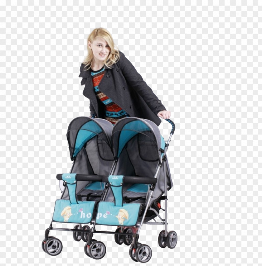 Twin Stroller Baby Transport Child Sitting Infant PNG