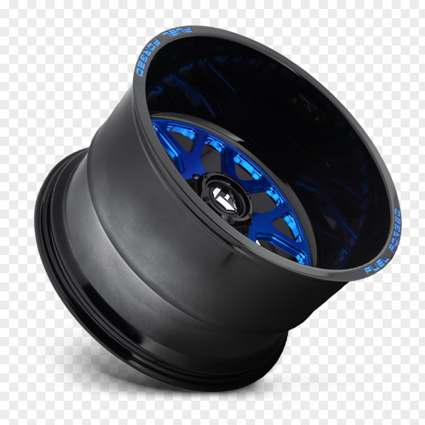 Camera Lens Alloy Wheel Spoke Tire Rim Cobalt Blue PNG