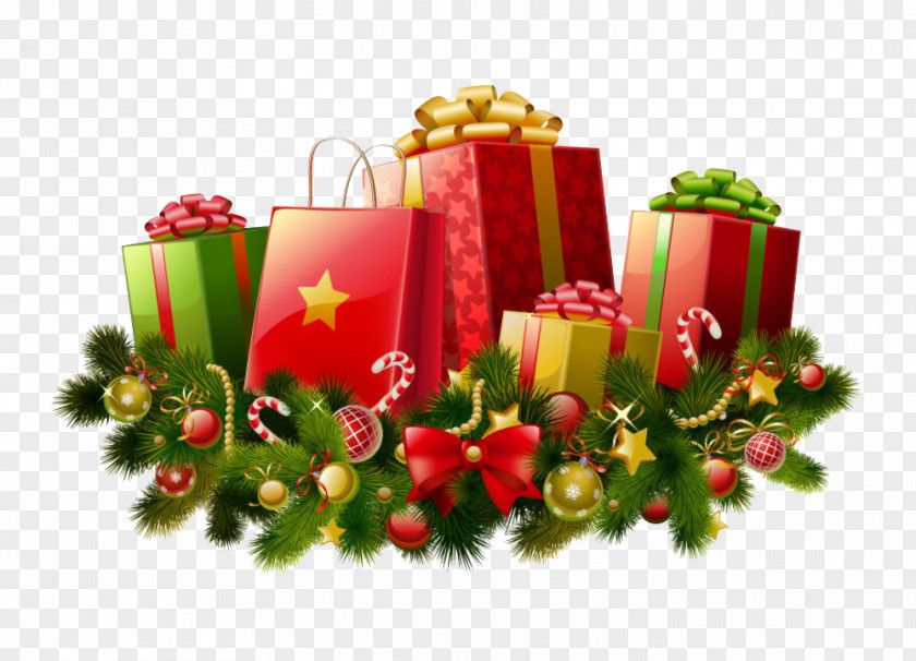 Christmas Gift File Santa Claus PNG