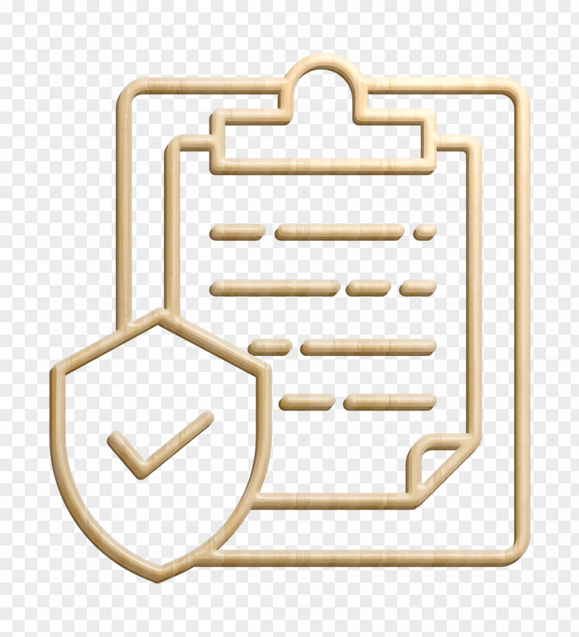 Contract Icon Security Documents PNG