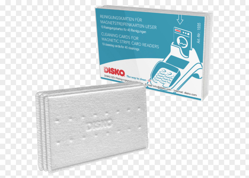 Disko Magnetic Stripe Card Cleaning Reader Point Of Sale Integrated Circuits & Chips PNG