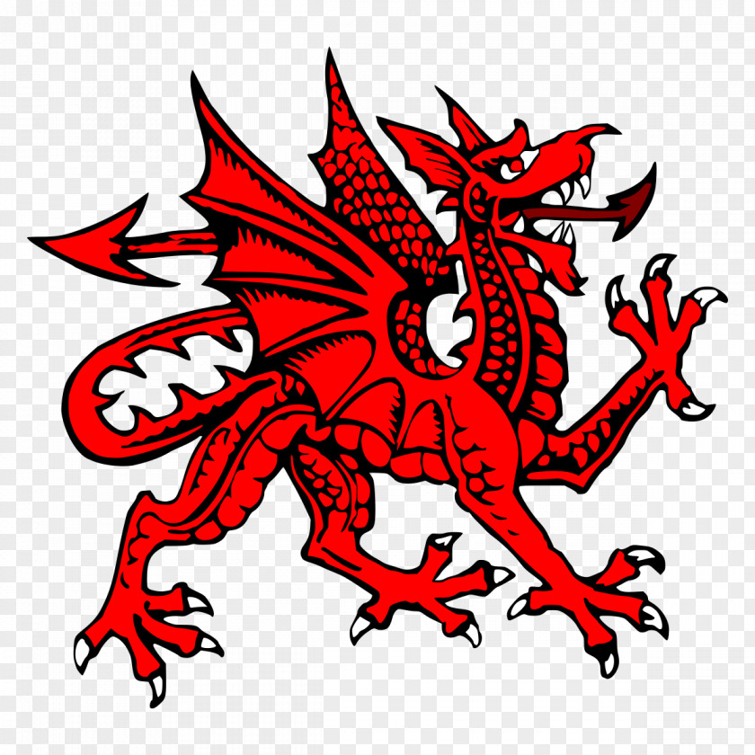 Dragons Merlin Welsh Dragon Dinas Emrys People PNG