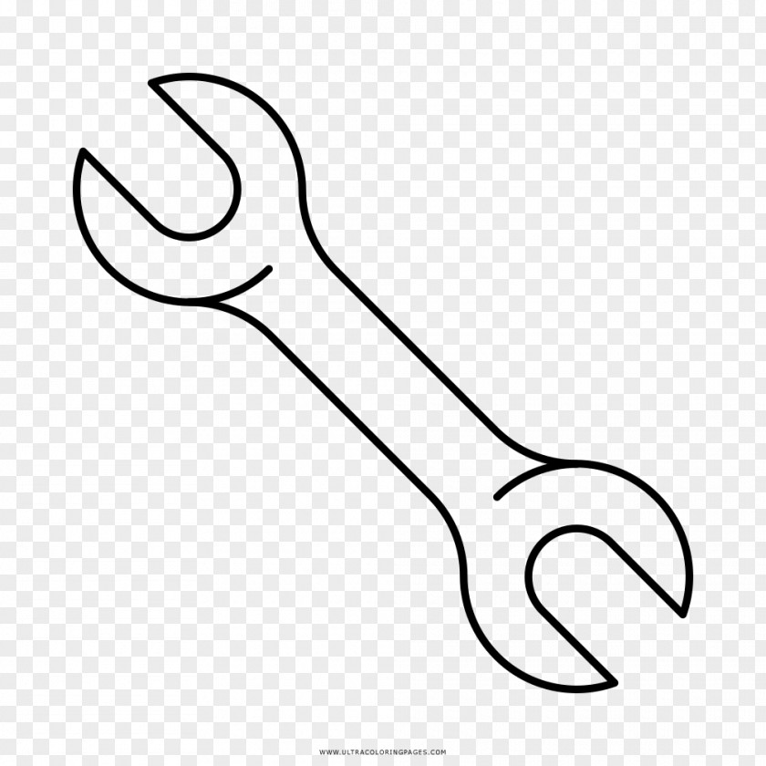 Key Drawing Adjustable Spanner Spanners PNG