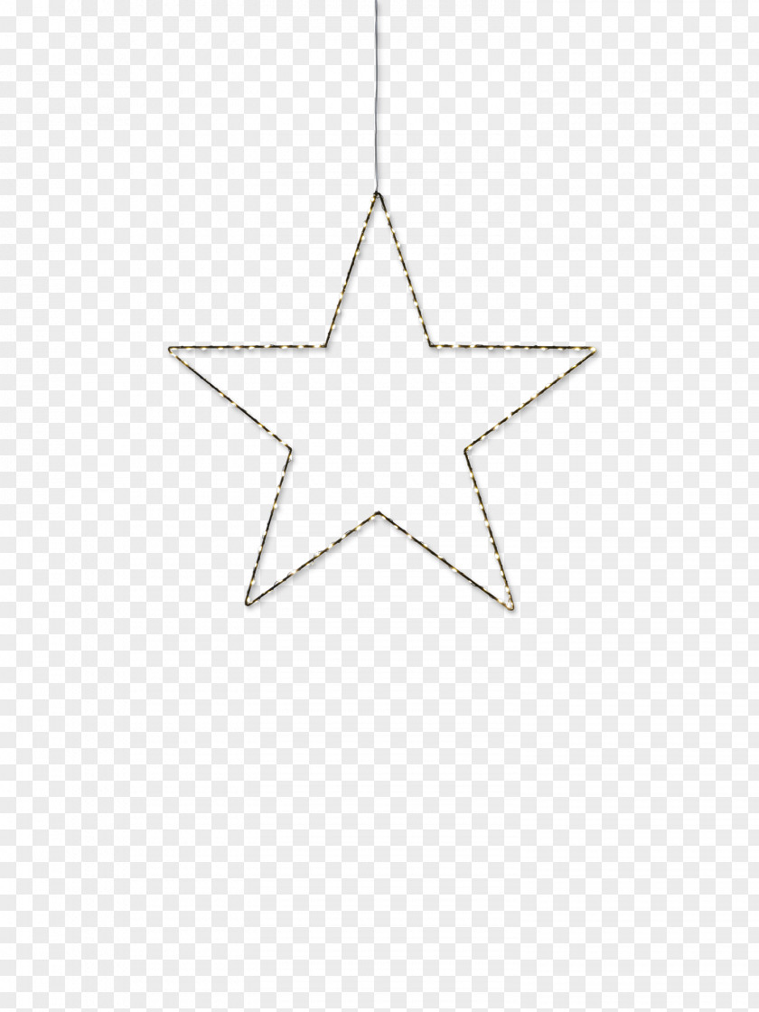 Line Point Triangle Christmas Ornament PNG