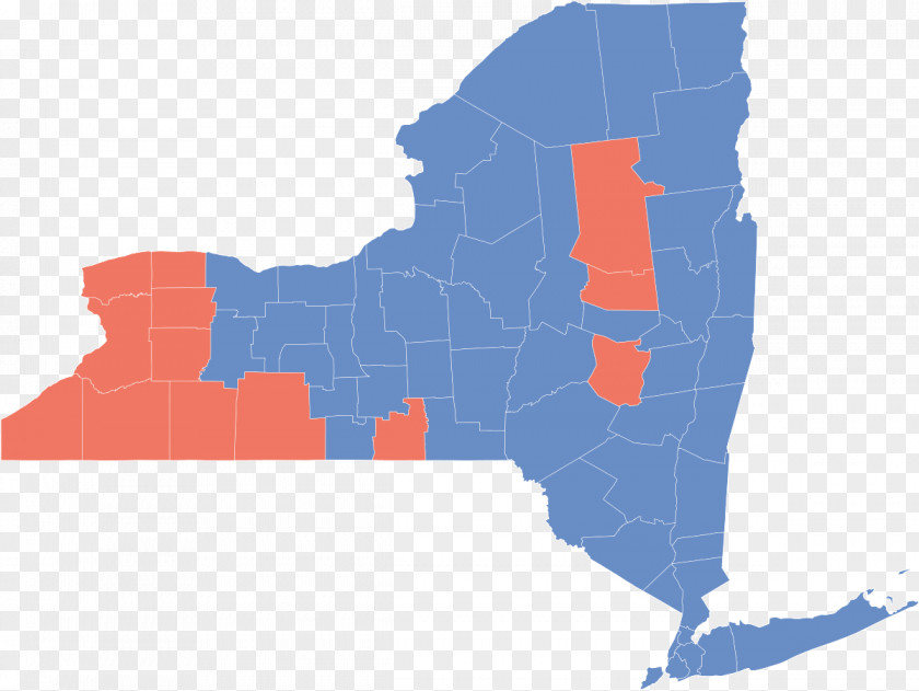 New York City Gubernatorial Election, 1974 1970 Vector Map PNG