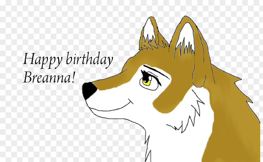 Spirit Wolf Backgrounds Birthday Happy Breanna Whiskers Dog Illustration PNG