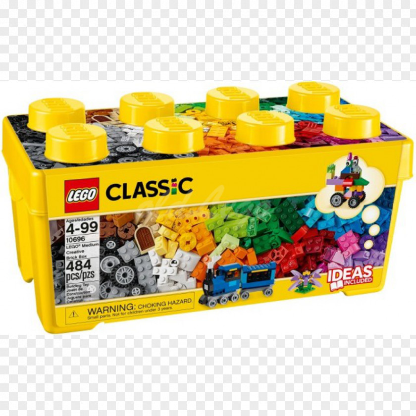 Toy LEGO Classic 10698 Large Creative Brick Box Kiddiwinks Store (Forest Glade House) PNG