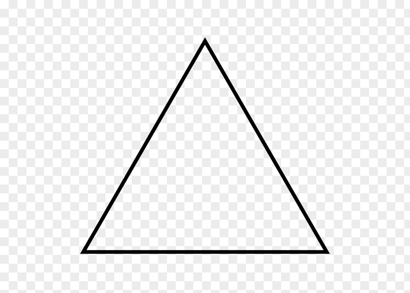 TRIANGLE Equilateral Triangle Isosceles Shape Geometry PNG