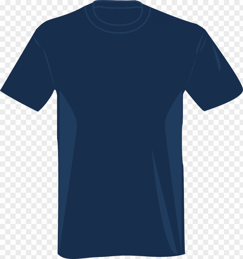 Tshirt T-shirt Clip Art Openclipart Blue PNG