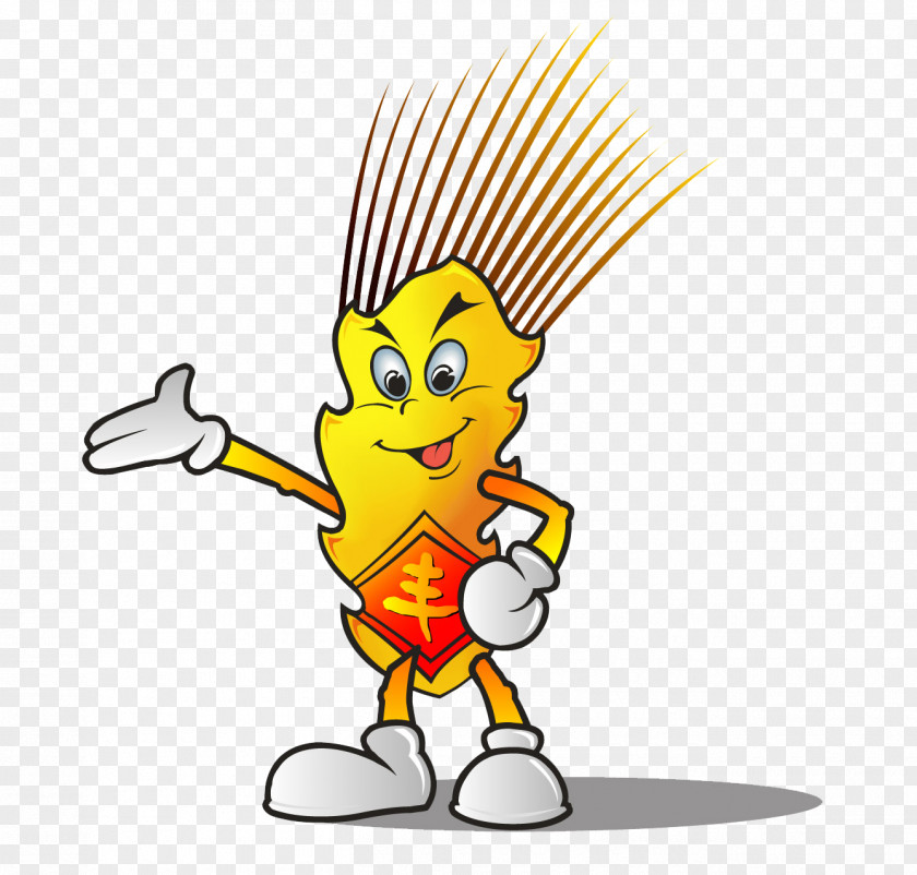 Wheat Cartoon Character Mantou Maize PNG