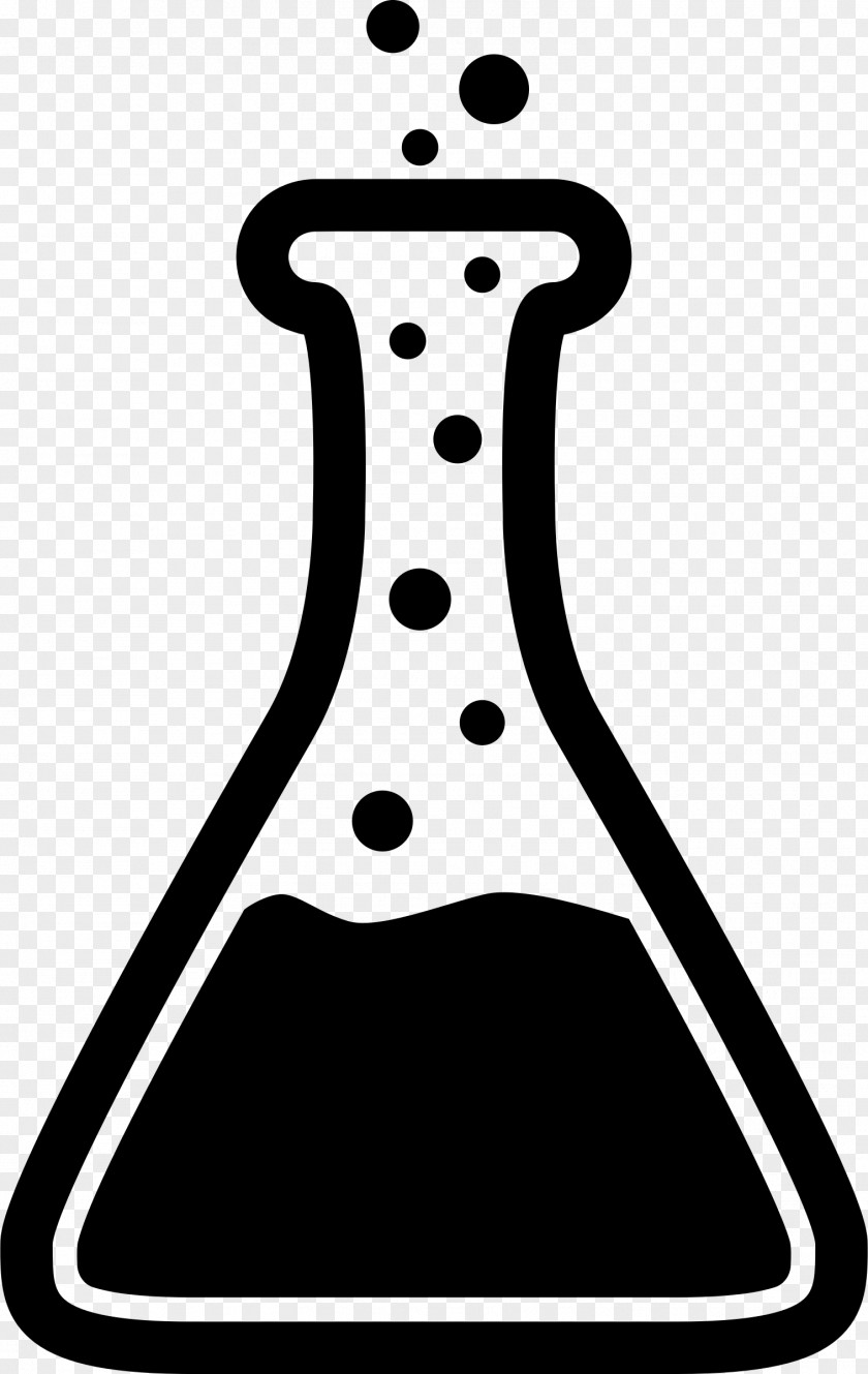 Flask Laboratory Flasks Erlenmeyer Chemistry Clip Art PNG