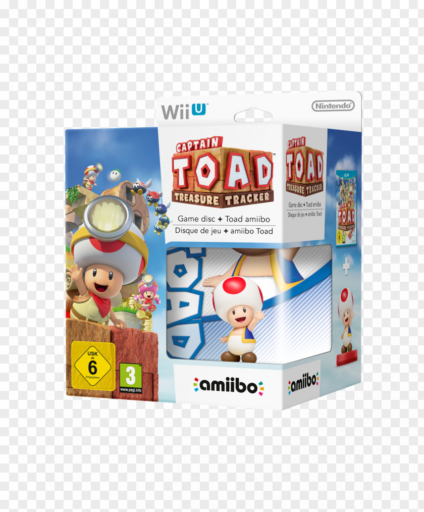 Nintendo Captain Toad: Treasure Tracker Wii U Switch Animal Crossing: Amiibo Festival PNG