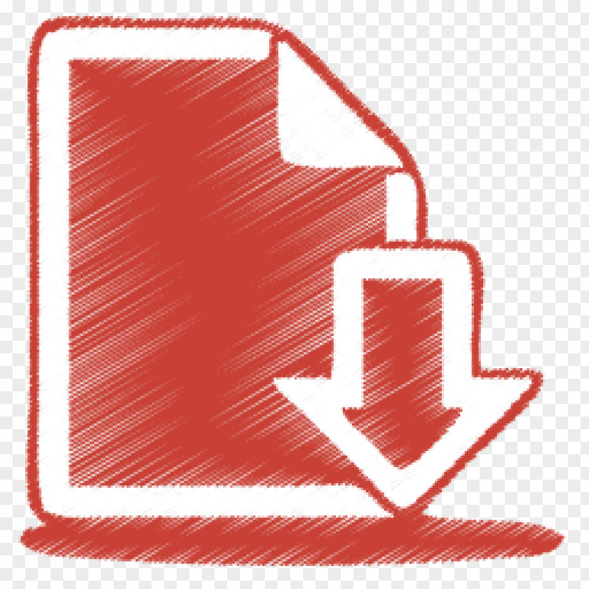 Report Download Red Document PNG