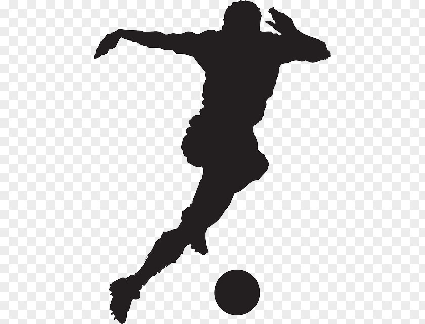 Soccer Player Silhouette Football American 2014 FIFA World Cup Clip Art PNG