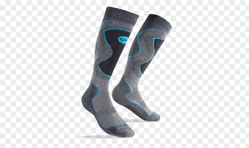 Alpine Skiing Sock Calze GM Sport Winter PNG