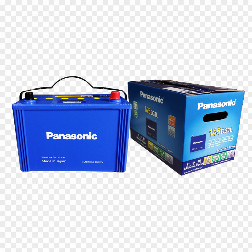 Automotive Battery Car Panasonic Charger PNG