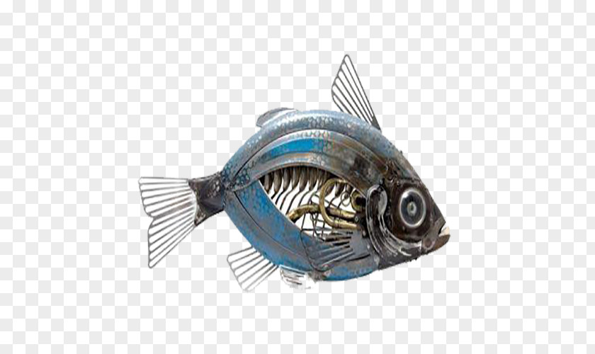 Mechanical Stitching Fish Engineering Image PNG
