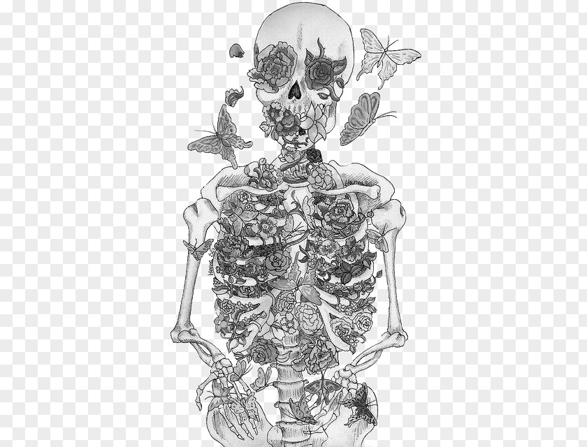 Skull Sleeve Tattoo Image Skeleton PNG