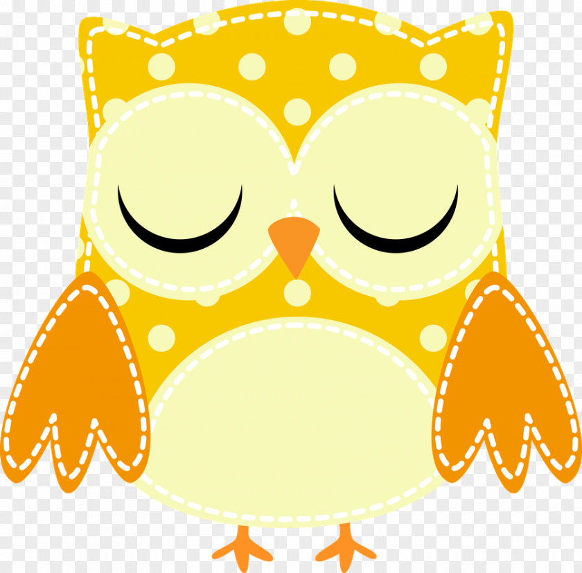 Baby Owl Barn Beak Yellow Clip Art PNG