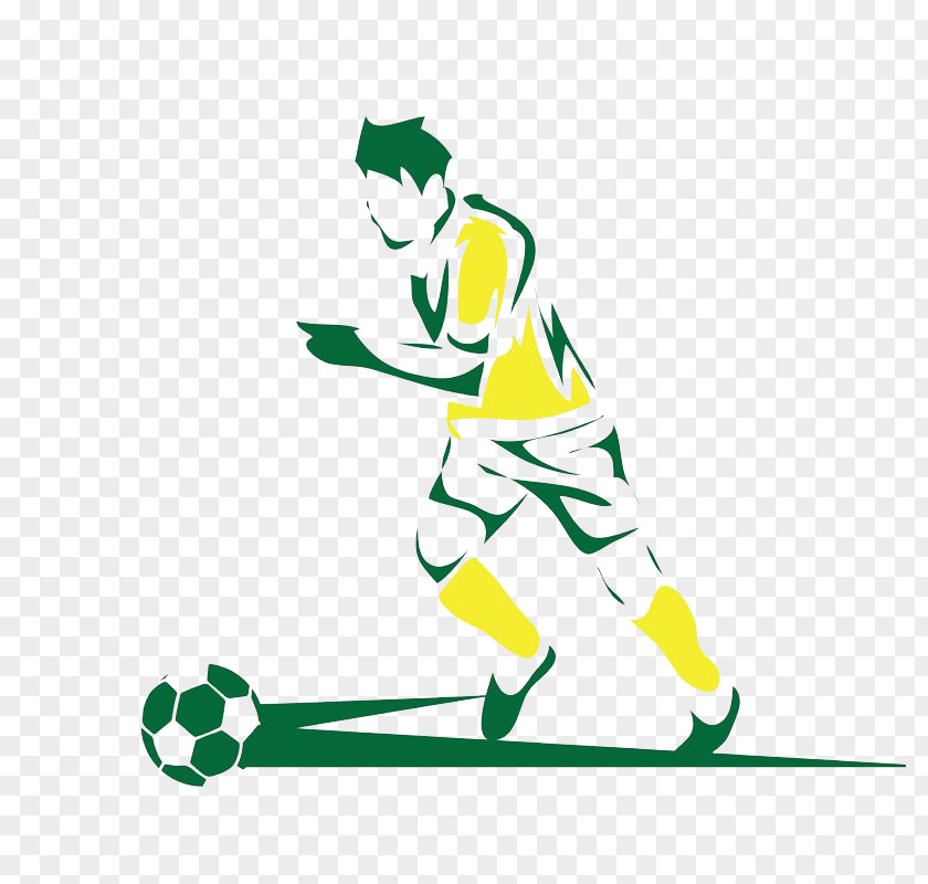 Cartoon Football Illustration Vector Graphics Image Logo PNG