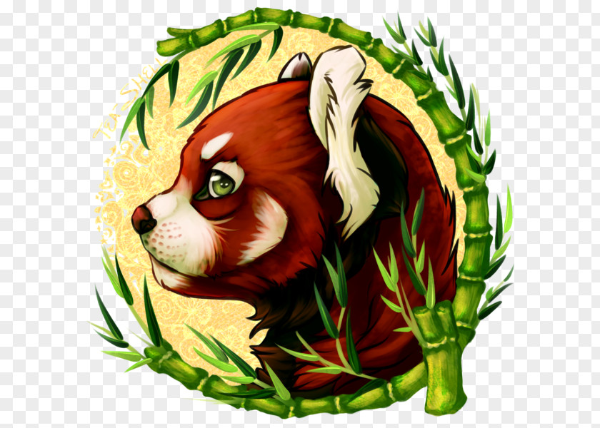 Cat Whiskers Red Panda Giant PNG