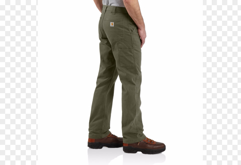 Jeans Carhartt Mens B324 Washed Twill Dungaree Cargo Pants PNG