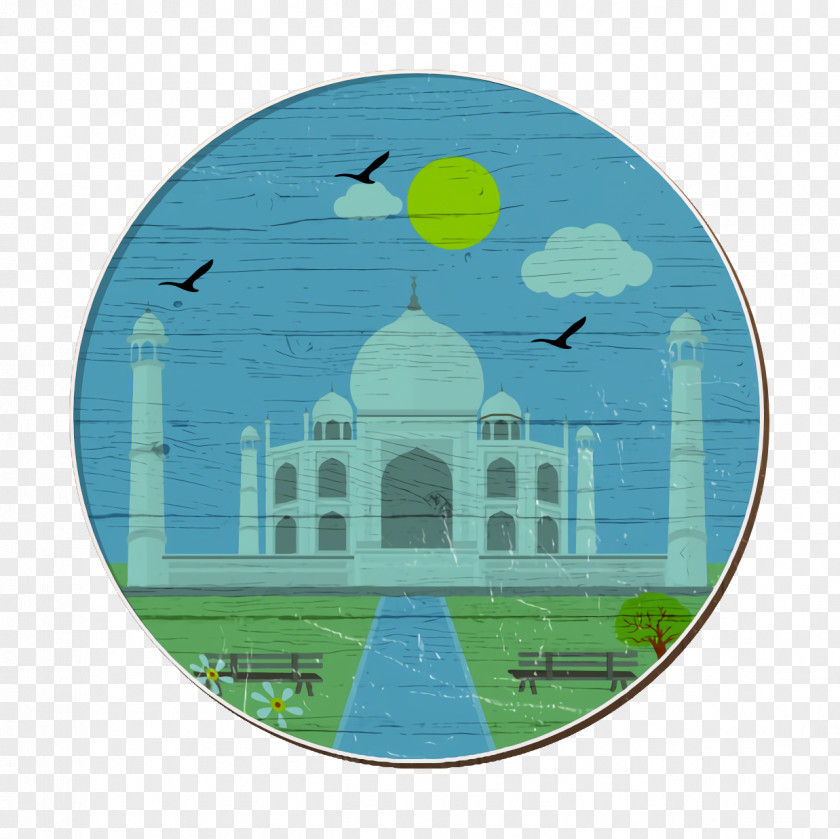 Landscapes Icon India Taj Mahal PNG