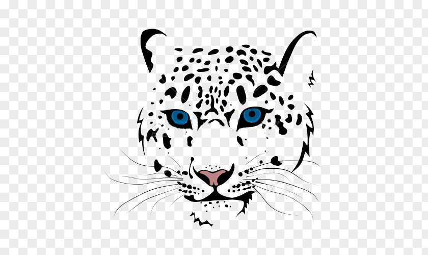 Snow Leopard Head Picture Cartoon Lake Middle School Student Darby Creek Elementary LIC Kids Gymnastics PNG