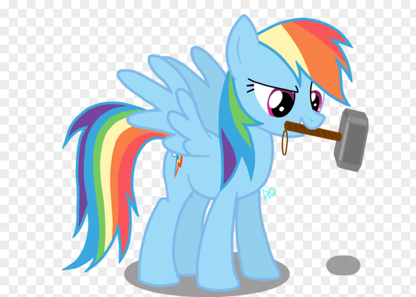 Thor My Little Pony Rainbow Dash Horse PNG