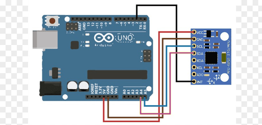 Accelerometer Sensor Arduino Uno Input/output Wiring PNG