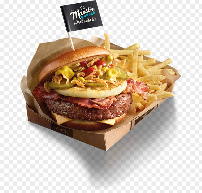 Fast Food Burger Cheeseburger French Fries Hamburger Buffalo McDonald's Big Mac PNG