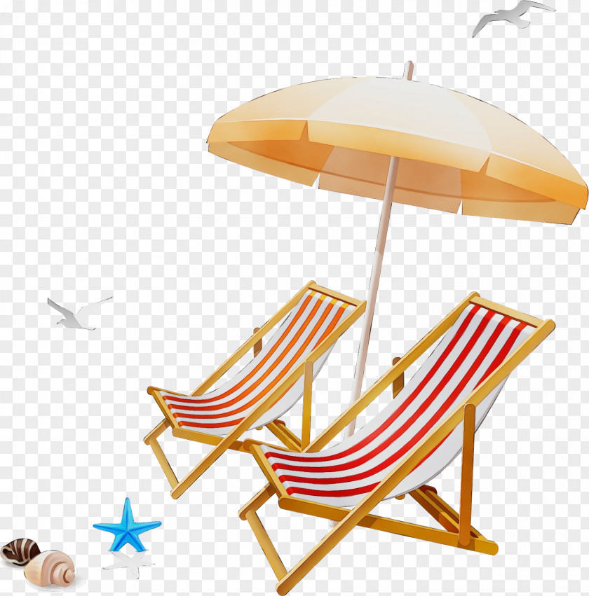Folding Chair Outdoor Furniture Beach Background PNG