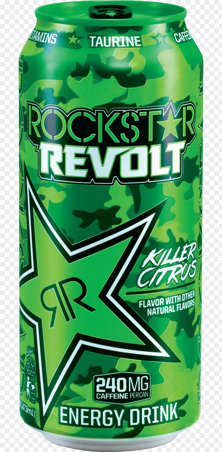 Lemonade Energy Drink Rockstar Carbonated Water Citrus PNG