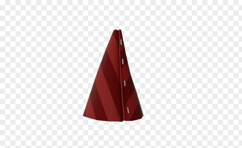 Tf2 Triangle Maroon Cone PNG