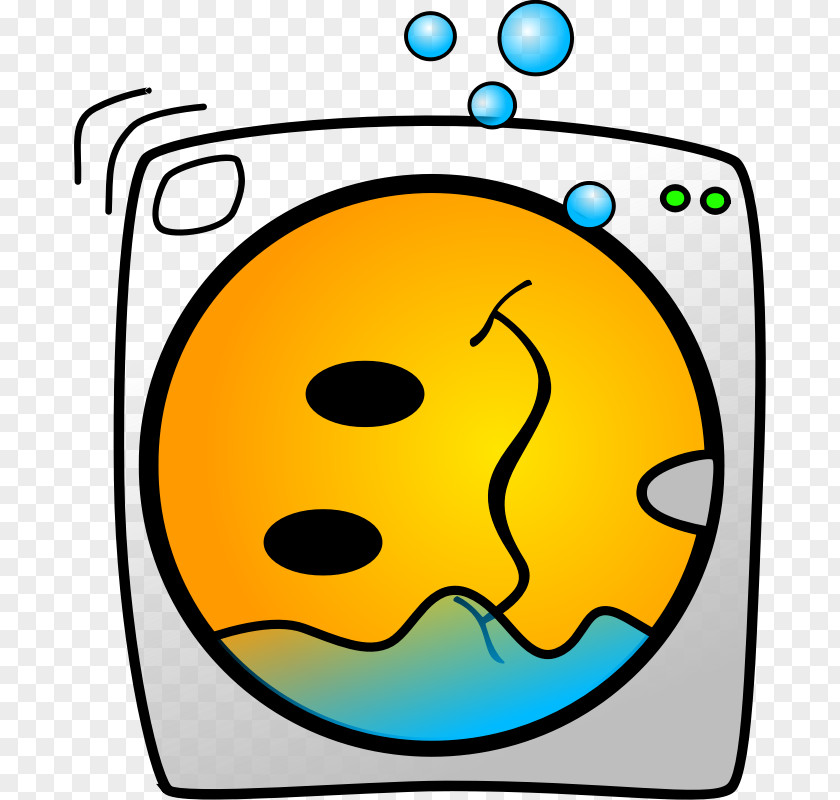 Washing Machine Picture Smiley Laundry Symbol Clip Art PNG
