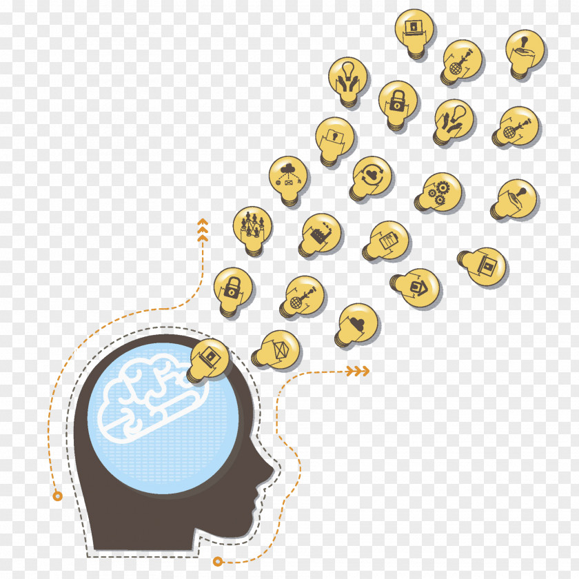 Brain Cell Phone Cerebrum Human Icon PNG