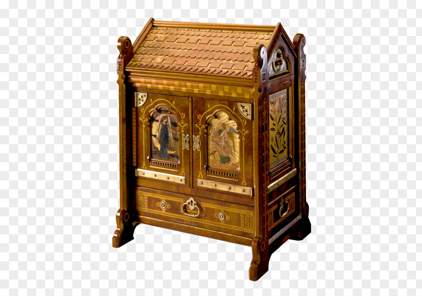 Jewelry Box Coffin Rákóczi Gold PNG