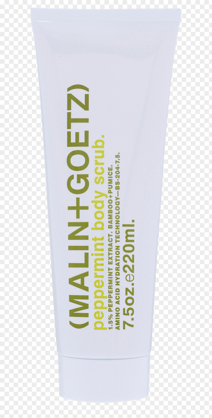 MALIN+GOETZ Peppermint Shampoo Shower Gel Lip Balm Hair Care Perfume PNG