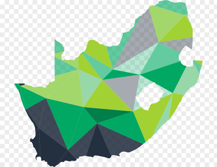 Map South Africa Vector PNG