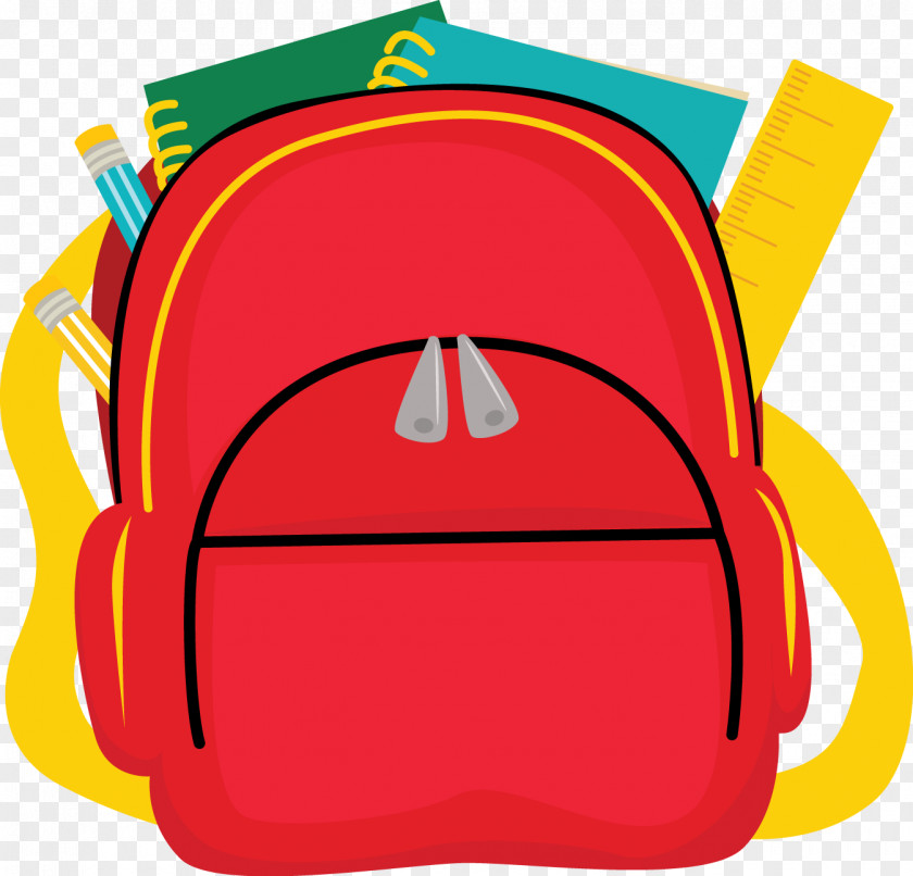 School Bag Backpack Clip Art PNG