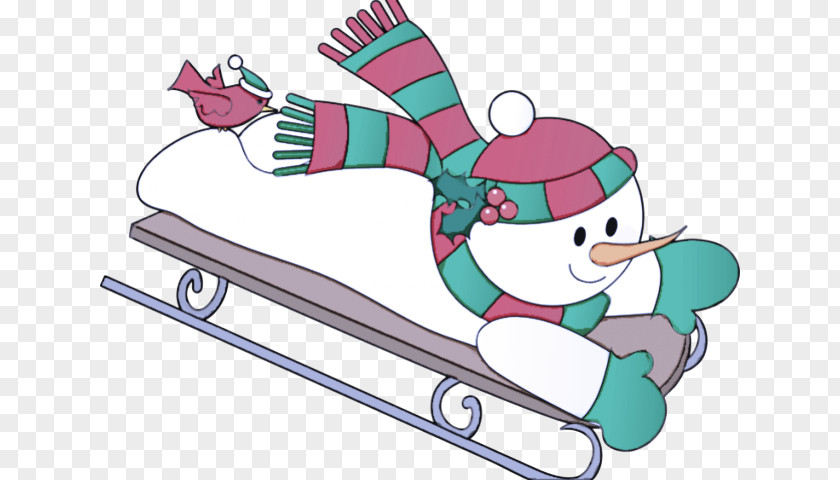 Sled Recreation Cartoon Clip Art Christmas Fictional Character PNG