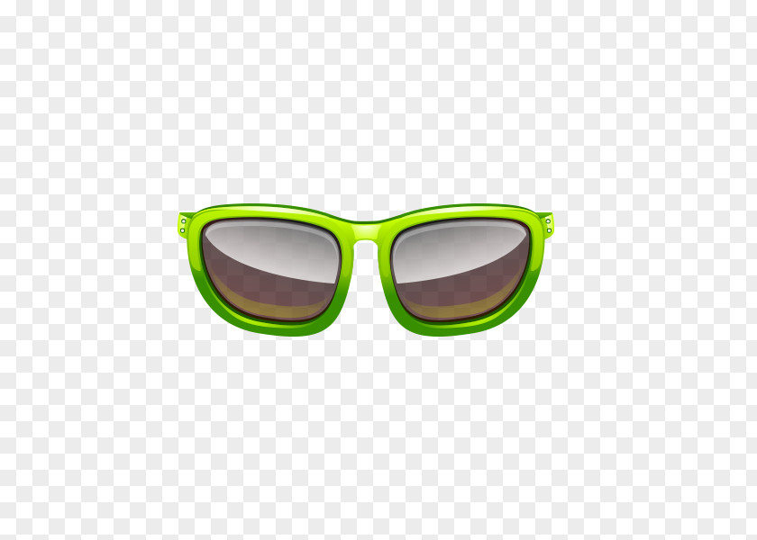 Sunglasses Green Goggles PNG