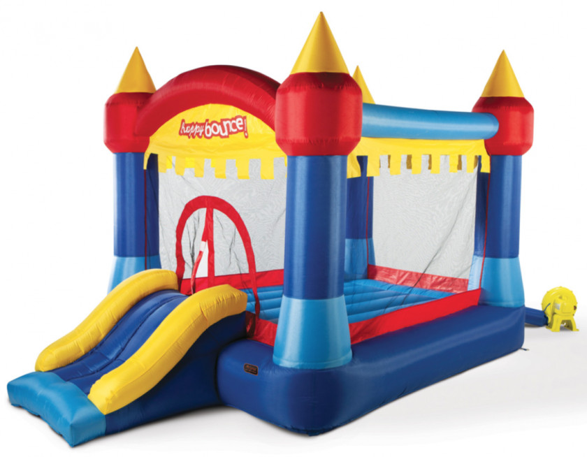 Trampoline Inflatable Bouncers Castle Playground Slide Party PNG