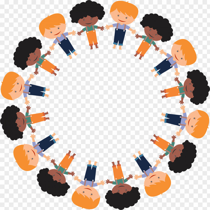 Cartoon Dashed Circle Clip Art PNG