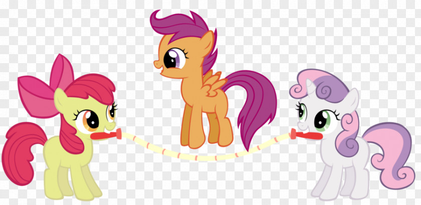 Cutie Mark Crusaders Pony Apple Bloom Rarity Sweetie Belle Rainbow Dash PNG