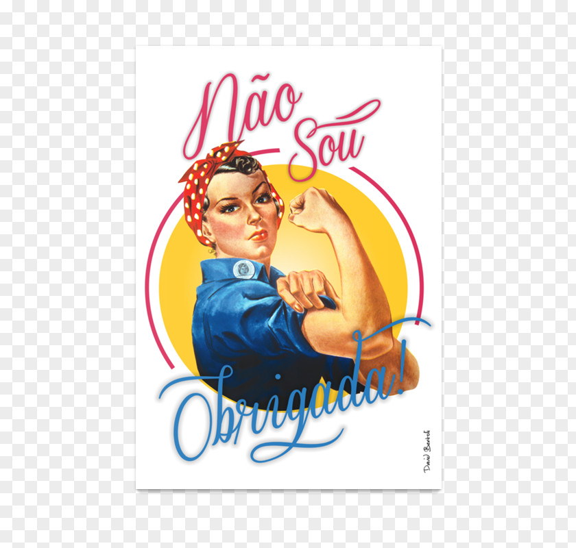 Poster Retro Sombrero Work Of Art Rosie The Riveter Canvas PNG