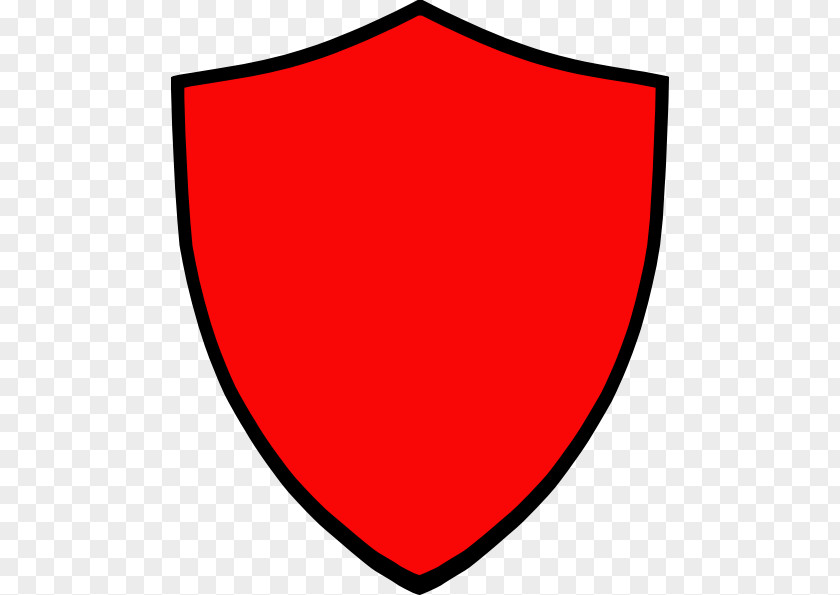 Red Shield Clip Art PNG