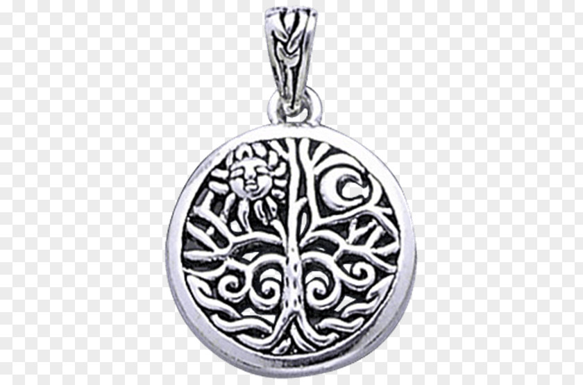 Silver Tree Of Life Sterling Charms & Pendants PNG