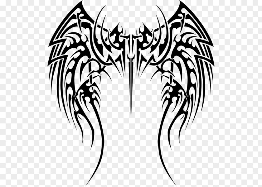 Tattoo Tribe Angel Clip Art PNG